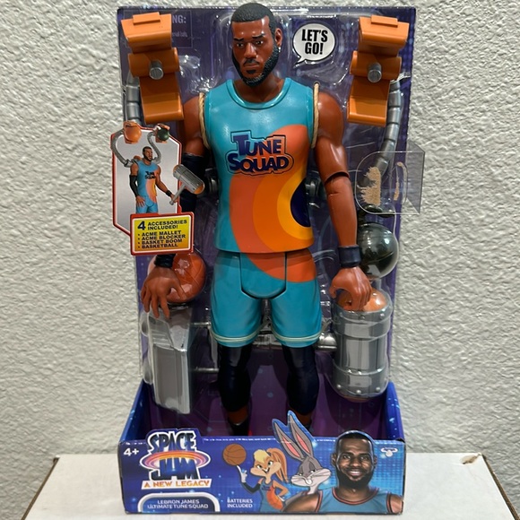 Space Jam: A New Legacy - Lebron James Ultimate Tune Squad 12" Action Figure - Picture 1 of 1